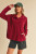 Burgundy Peppy Pullover