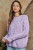 Lilac Cable Knit Sweater