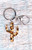 Leopard Cactus Keychain