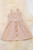 Girls' Dusty Beige Smocked Dress