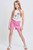 Girls' YMI Flamingo Pink Frayed Shorts