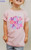 Walk By Faith Girls' Pink Tee