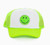 Girls' Smiley Face Patch Trucker Hat