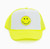Girls' Smiley Face Patch Trucker Hat