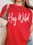 Hog Wild Red Tee