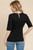 Black Half-sleeve Tunic