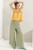 Sage Linen Blend Wide Leg Pants