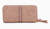 Sherrie Natural Double Zipper Wallet