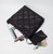 Puffer Quilted Black Hobo Tote