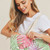 Tropical Beach Pink & Purple Tote Bag