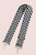Black & White Checker Bag Strap