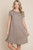Taupe Swing Dress