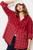 Red Ombre Plaid Flannel