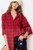 Red Ombre Plaid Flannel