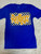 Checkered Panthers Royal Blue Tee