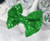 4" Kelly Green Sequin Hairbow