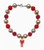 Girls' Gold & Red Nutcracker Necklace