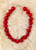 Girls' Red Chunky Bead Necklace