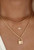 Layered Lock Necklace
