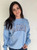 Light Blue Floral Mama Sweatshirt