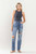 Flying Monkey Mase Distressed Straight Jeans