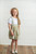 Girls' Sage Floral Jumper Dress