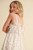 Girls' Ditsy Floral Ivory Dress