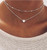 Silver Heart Layered Necklace