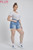 Mica Grillo Distressed Plus Shorts
