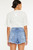 KanCan Farah High Rise Distressed Shorts