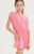 Girls' Neon Pink Romper