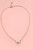Mini Ribbon Bow Gold Necklace