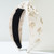 Pearl Bow Off White Headband