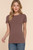 Cocoa Brown Crewneck Short-sleeve Tee