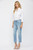 Mica Power Blue Straight Cropped Jeans