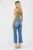 Mica Wide Moon High Rise Cropped Jeans