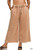Rust Mineral Wash Plus Cropped Pants