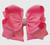 7.5" Hot Pink Rhinestone Hairbow