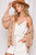 Taupe Balloon Sleeve Crochet Cardigan