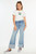 Girls' KanCan Emma Wide Leg Cuffed Jeans