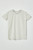 Girls' Heather Grey Lace Stripe Tee