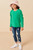 Girls' Green Puff Sleeve Top