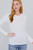 White Long Sleeve Crewneck Top