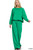 Kelly Green Fleece Raglan & Pants Set