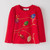 Girls' Christmas Lights Sequin Top
