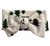 Forest Green Trees Waffle Bow Headband