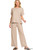 Ash Mocha Melange Tee & Pants Set