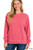 Dark Red French Terry Pullover