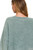 Ash Jade Washed 3/4 Sleeve Sweater