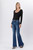 Vervet Sing Street High Rise Flare Jeans